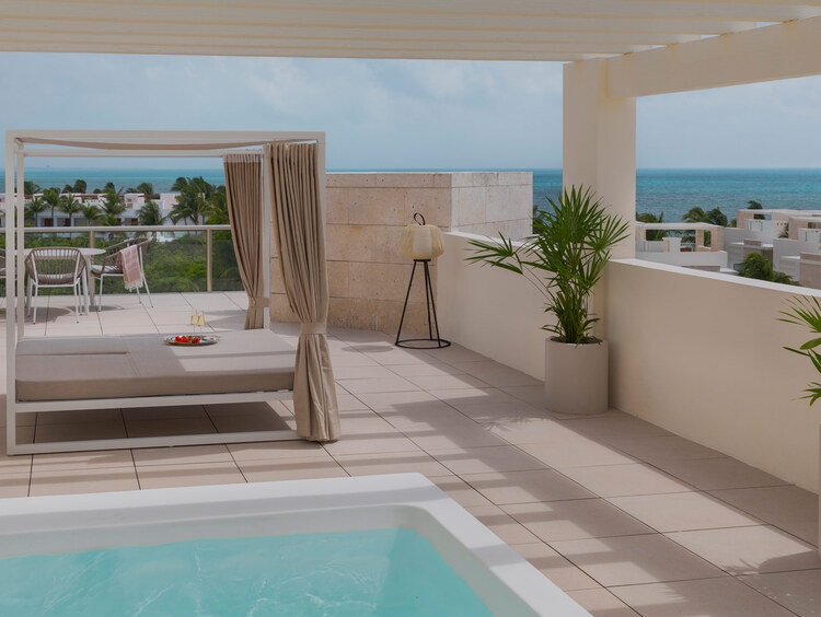 Beloved Playa Mujeres Hotel with a Penthouse Suite