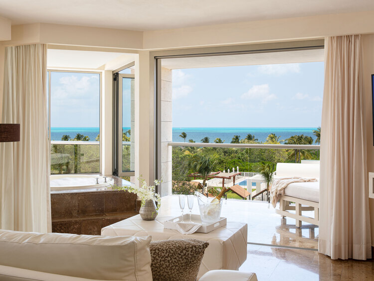 Junior Suite de luxe avec vue sur mer