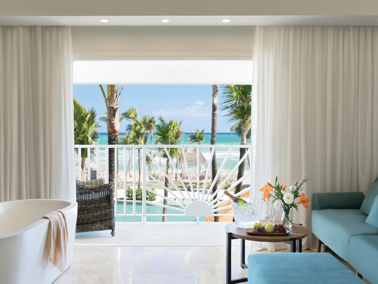 Suites avec vue sur mer chez Excellence Punta Cana