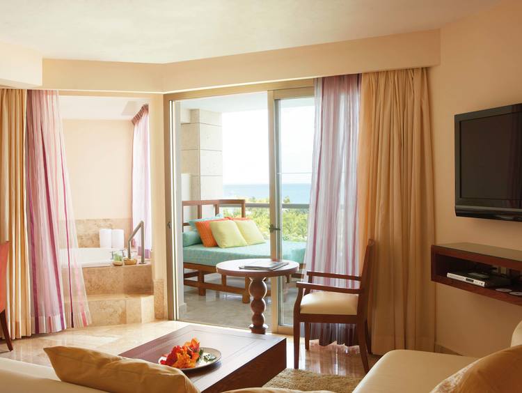 Hôtel à Cancun avec bain-tourbillon suite