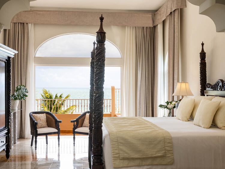 Suite impériale chez Excellence Riviera Cancun