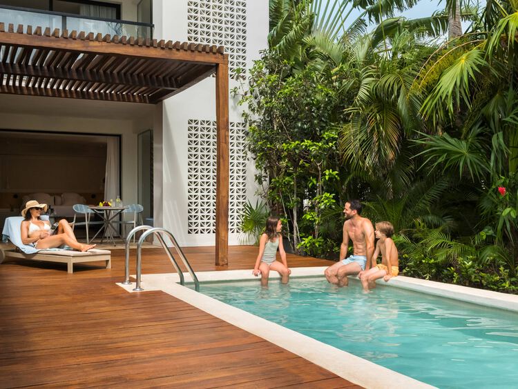 Private Pool Family Suite at Finest Playa Mujeres
