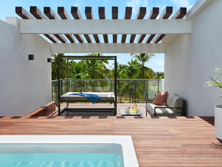 Our Finest Club Two Story Rooftop Terrace Suite with Plunge Pool in Punta Cana