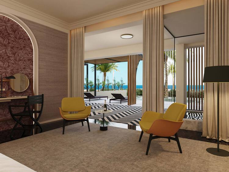 The most luxurious and spacious suite in Cancun