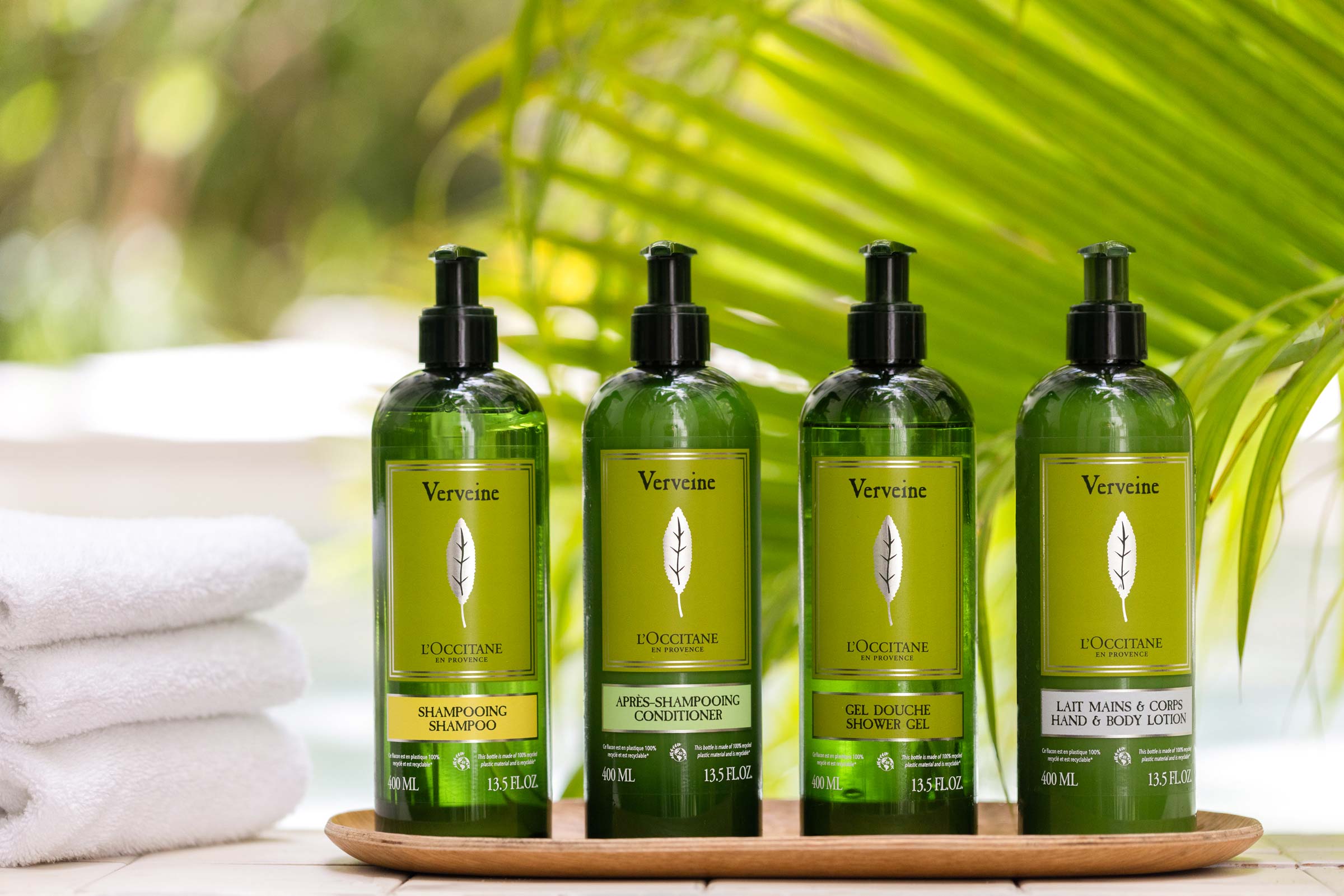 Refillable shampoo bottles