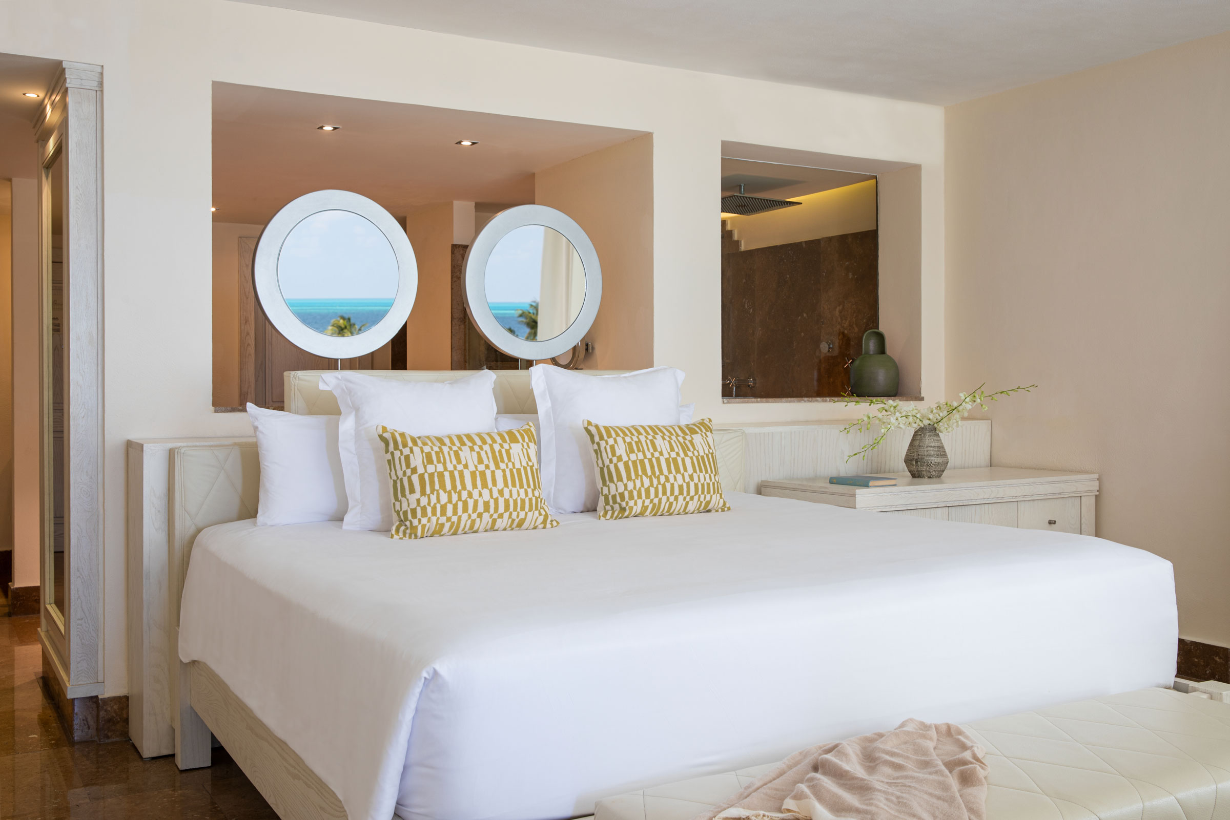Suites d’hôtel avec vue sur mer au Mexique